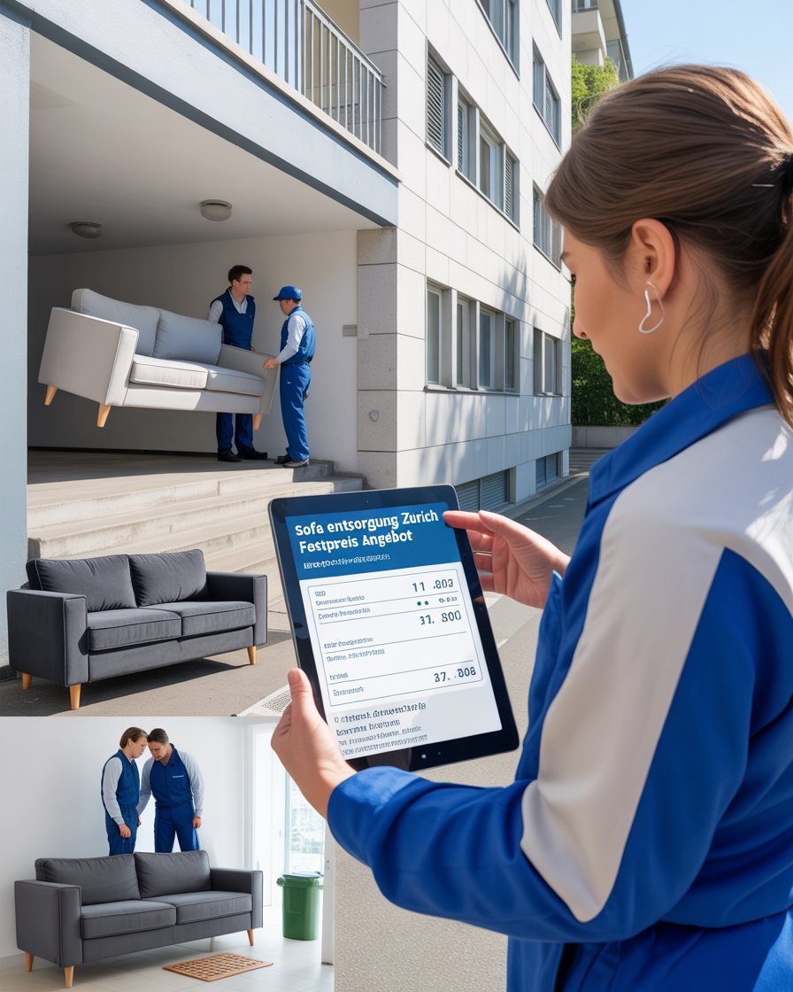 Was kostet die Sofa Entsorgung in Zürich?