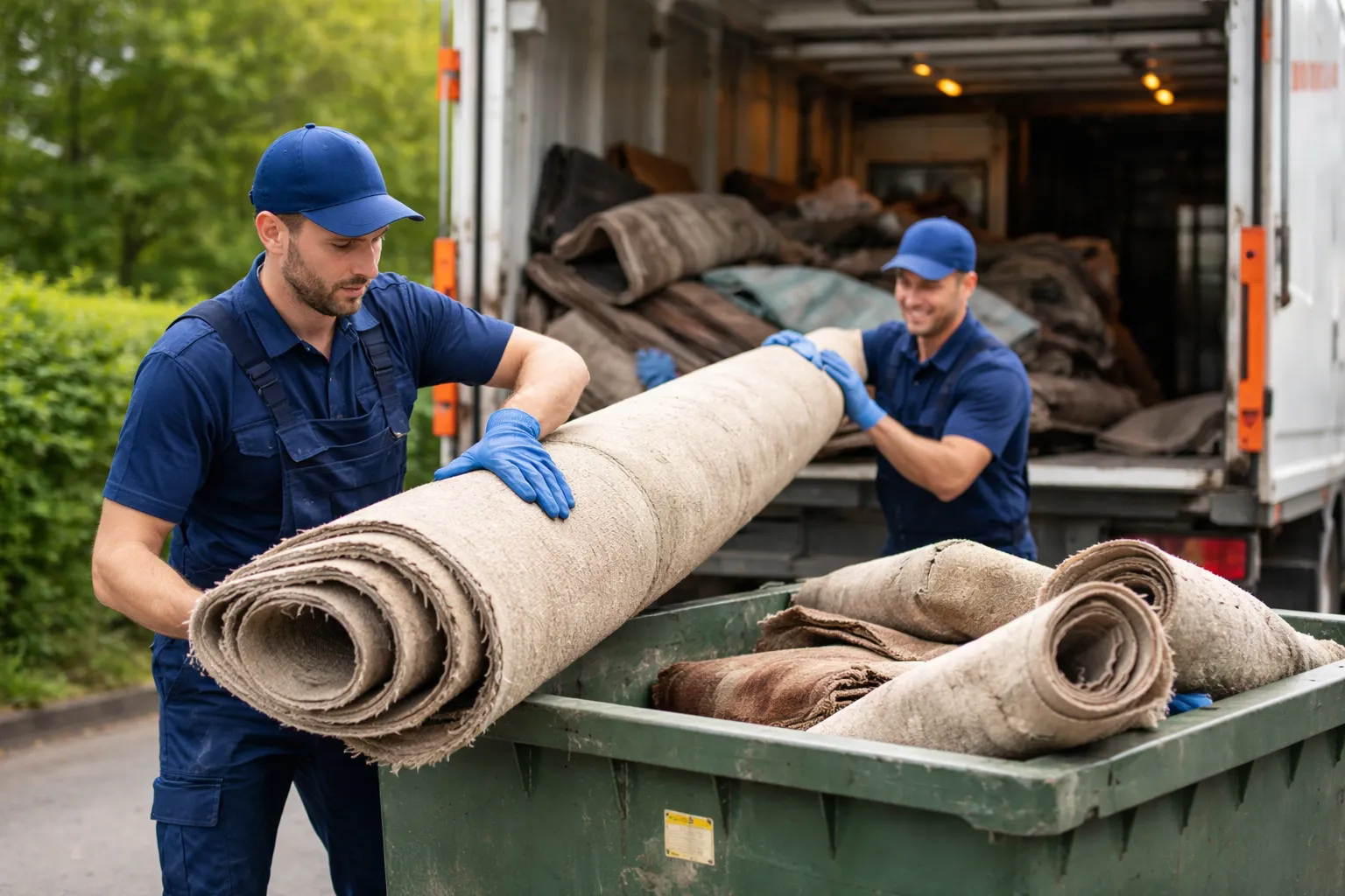 Warum professionelle Teppich-Entsorgung wichtig ist