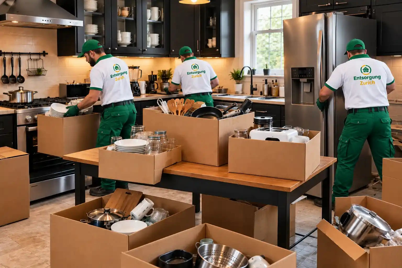 Küchengegenstände Entsorgung